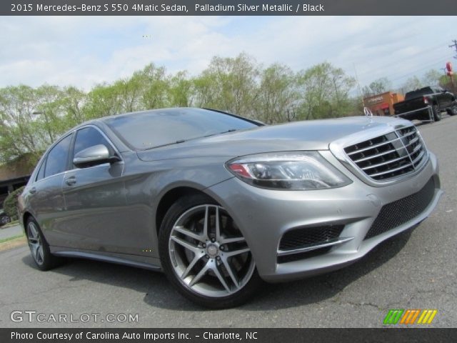 2015 Mercedes-Benz S 550 4Matic Sedan in Palladium Silver Metallic