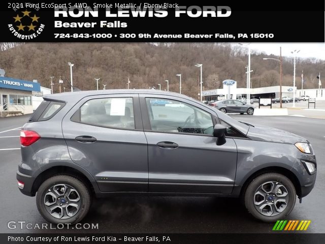 2021 Ford EcoSport S 4WD in Smoke Metallic