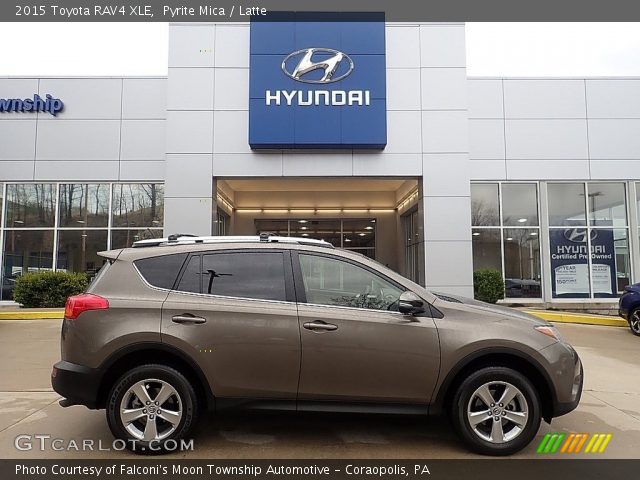 2015 Toyota RAV4 XLE in Pyrite Mica