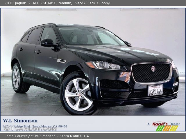 2018 Jaguar F-PACE 25t AWD Premium in Narvik Black