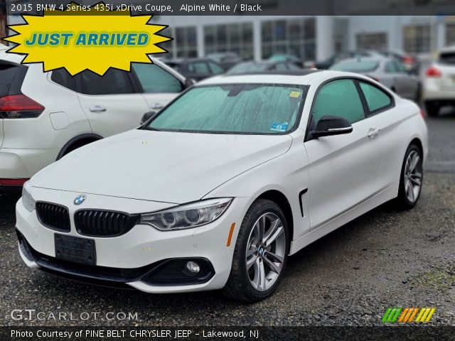 2015 BMW 4 Series 435i xDrive Coupe in Alpine White