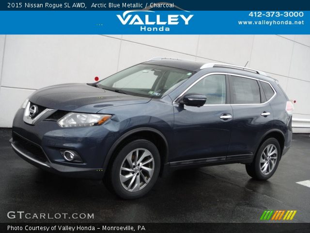 2015 Nissan Rogue SL AWD in Arctic Blue Metallic