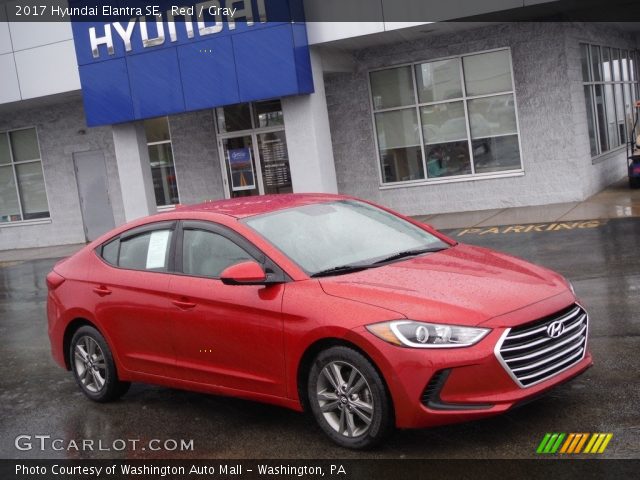 2017 Hyundai Elantra SE in Red