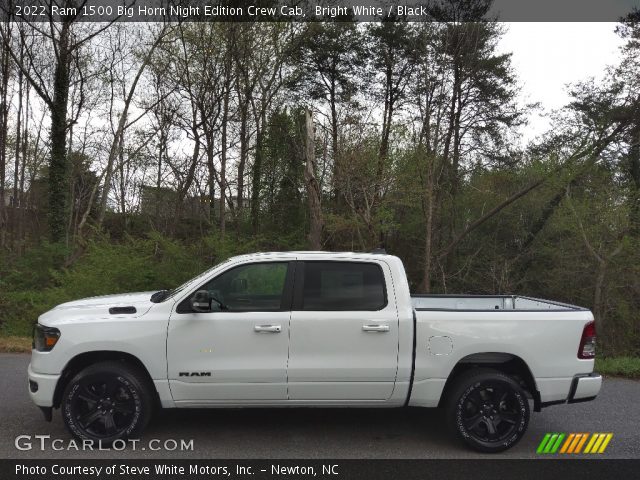 2022 Ram 1500 Big Horn Night Edition Crew Cab in Bright White