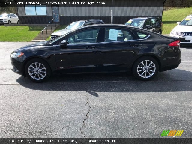 2017 Ford Fusion SE in Shadow Black