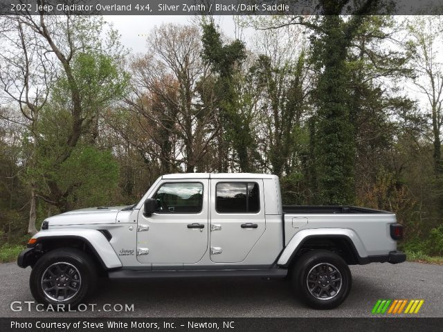 2022 Jeep Gladiator Overland 4x4 in Silver Zynith