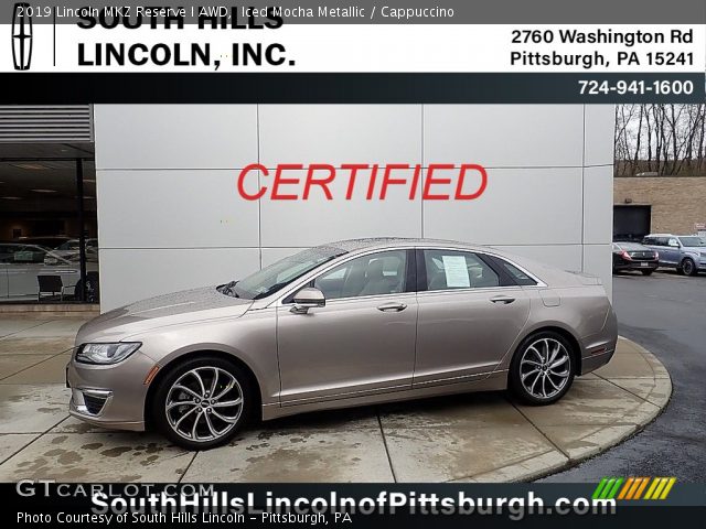 2019 Lincoln MKZ Reserve I AWD in Iced Mocha Metallic