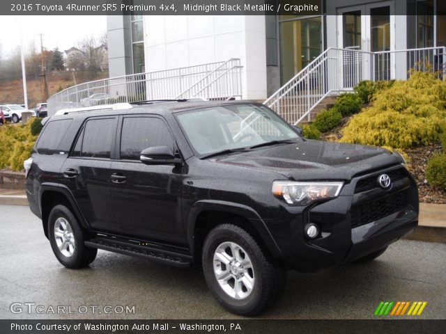 2016 Toyota 4Runner SR5 Premium 4x4 in Midnight Black Metallic