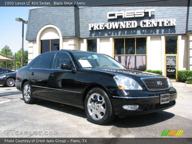 2003 Lexus LS 430 Sedan in Black Onyx