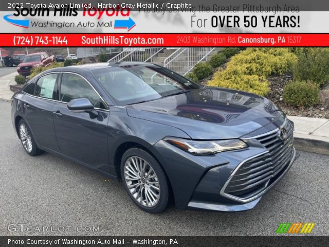 2022 Toyota Avalon Limited in Harbor Gray Metallic