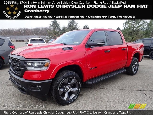 2022 Ram 1500 Big Horn Built-to-Serve Edition Crew Cab 4x4 in Flame Red
