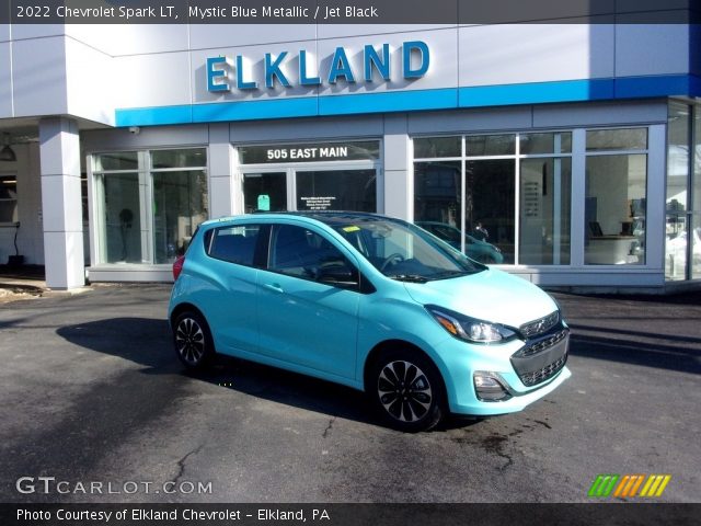 2022 Chevrolet Spark LT in Mystic Blue Metallic