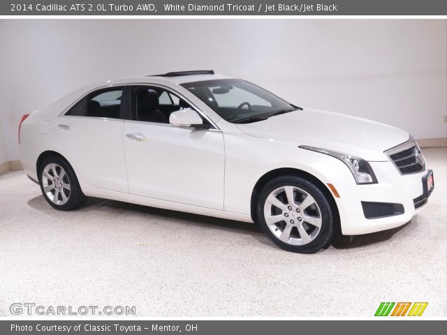 2014 Cadillac ATS 2.0L Turbo AWD in White Diamond Tricoat