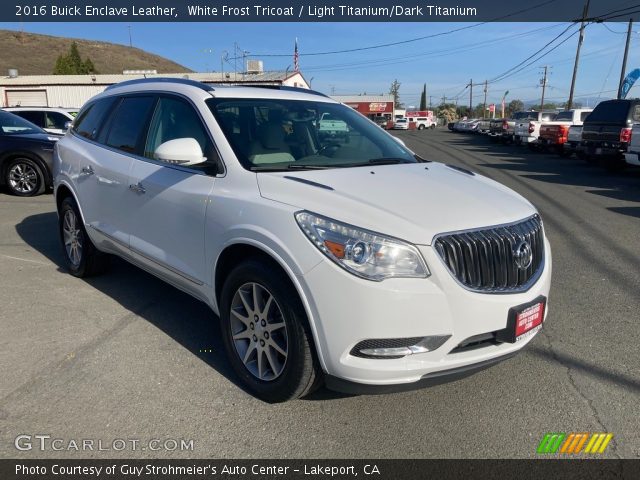 2016 Buick Enclave Leather in White Frost Tricoat