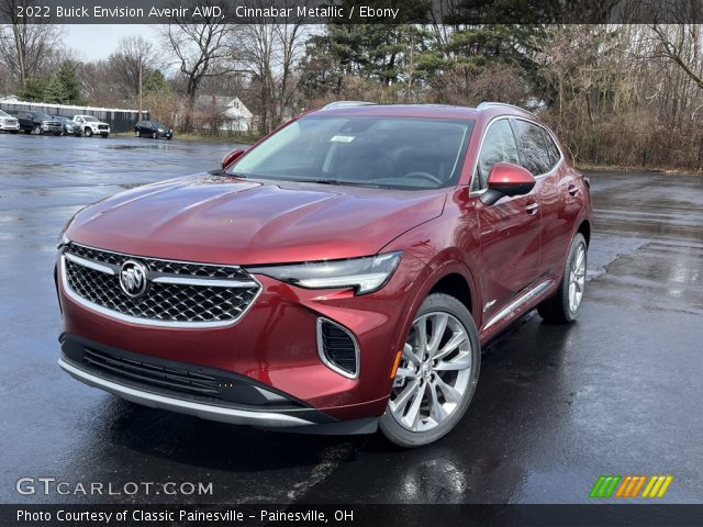 2022 Buick Envision Avenir AWD in Cinnabar Metallic