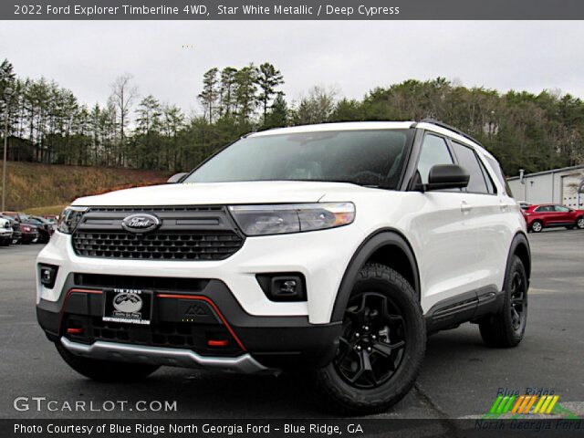 2022 Ford Explorer Timberline 4WD in Star White Metallic