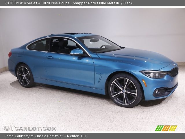 2018 BMW 4 Series 430i xDrive Coupe in Snapper Rocks Blue Metallic
