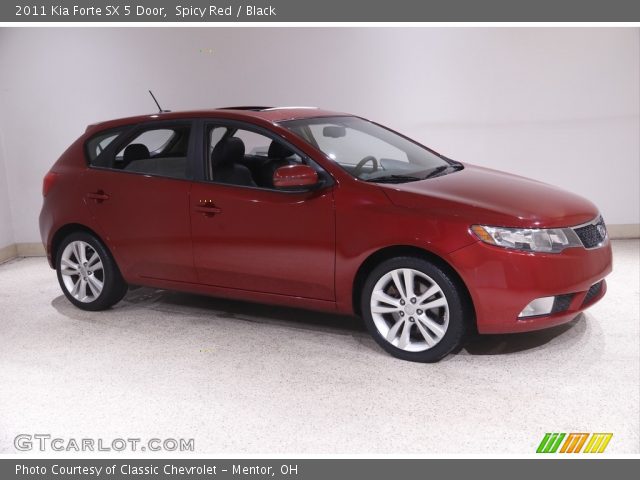 2011 Kia Forte SX 5 Door in Spicy Red