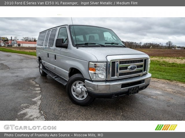 2010 Ford E Series Van E350 XL Passenger in Ingot Silver Metallic
