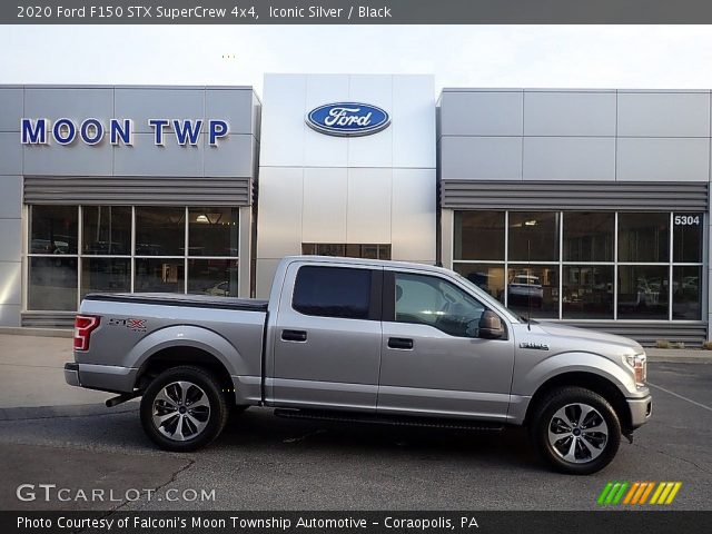 2020 Ford F150 STX SuperCrew 4x4 in Iconic Silver