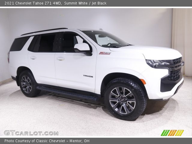 2021 Chevrolet Tahoe Z71 4WD in Summit White