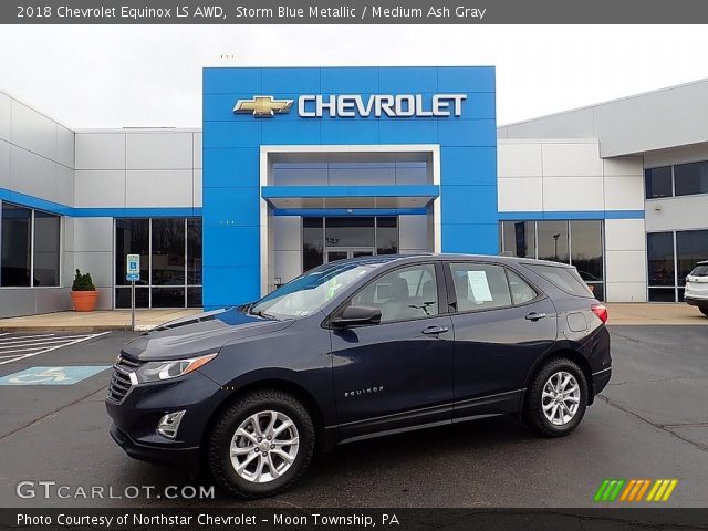 2018 Chevrolet Equinox LS AWD in Storm Blue Metallic