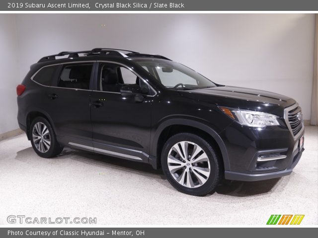 2019 Subaru Ascent Limited in Crystal Black Silica