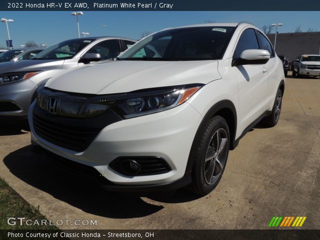 2022 Honda HR-V EX AWD in Platinum White Pearl