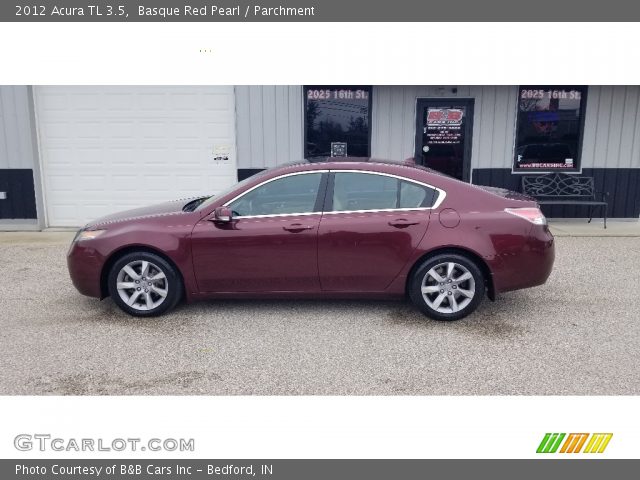 2012 Acura TL 3.5 in Basque Red Pearl