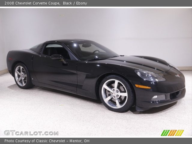 2008 Chevrolet Corvette Coupe in Black