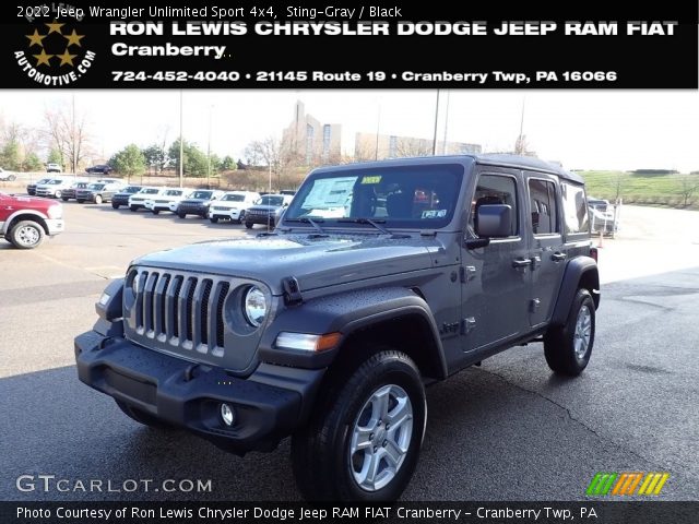 2022 Jeep Wrangler Unlimited Sport 4x4 in Sting-Gray