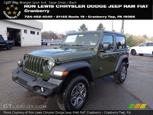 2022 Jeep Wrangler Sport 4x4 in Sarge Green