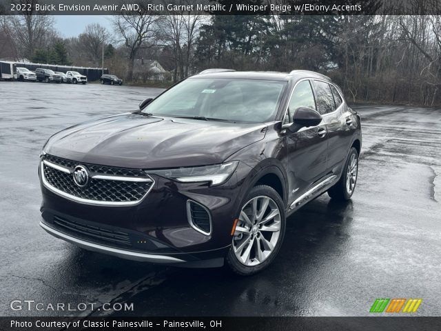 2022 Buick Envision Avenir AWD in Rich Garnet Metallic