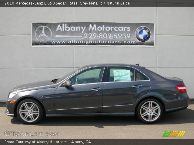 2010 Mercedes-Benz E 550 Sedan in Steel Grey Metallic