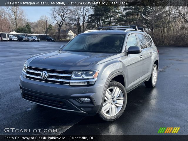 2019 Volkswagen Atlas SE 4Motion in Platinum Gray Metallic