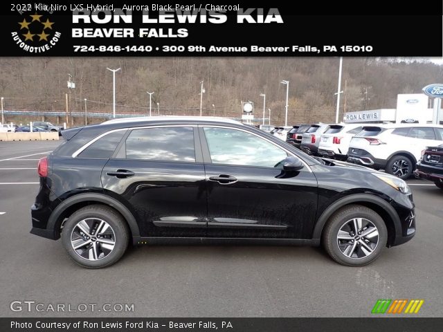 2022 Kia Niro LXS Hybrid in Aurora Black Pearl