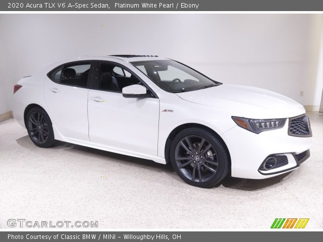 2020 Acura TLX V6 A-Spec Sedan in Platinum White Pearl