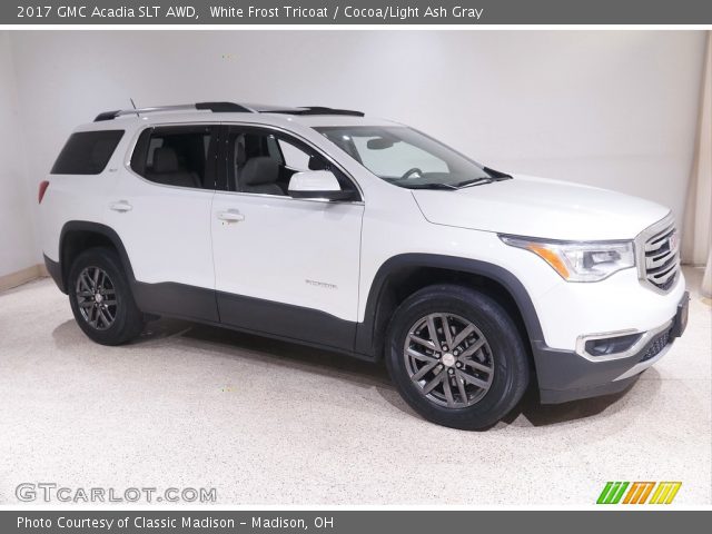 2017 GMC Acadia SLT AWD in White Frost Tricoat