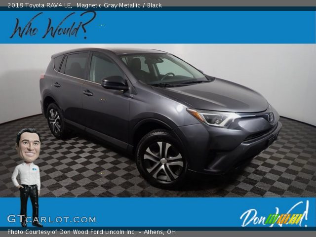2018 Toyota RAV4 LE in Magnetic Gray Metallic