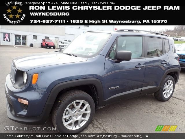 2022 Jeep Renegade Sport 4x4 in Slate Blue Pearl
