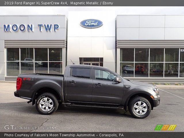 2019 Ford Ranger XL SuperCrew 4x4 in Magnetic Metallic