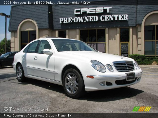 2003 Mercedes-Benz E 320 Sedan in Alabaster White