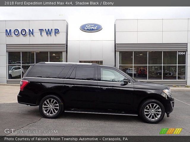 2018 Ford Expedition Limited Max 4x4 in Shadow Black