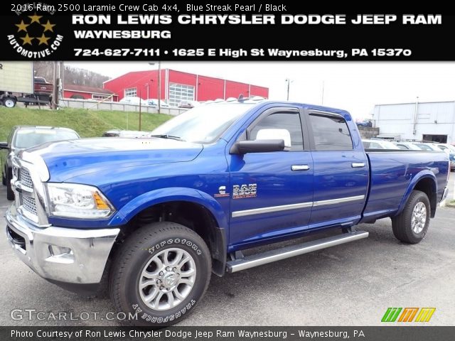 2016 Ram 2500 Laramie Crew Cab 4x4 in Blue Streak Pearl