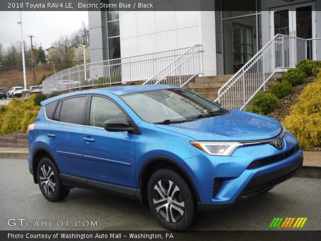 2018 Toyota RAV4 LE in Electric Storm Blue