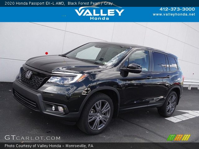 2020 Honda Passport EX-L AWD in Black Forest Pearl