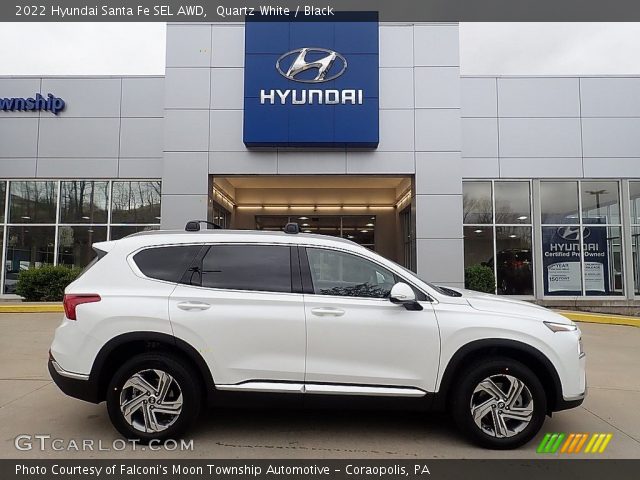 2022 Hyundai Santa Fe SEL AWD in Quartz White