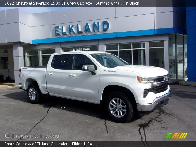 2022 Chevrolet Silverado 1500 LT Crew Cab 4x4 in Summit White