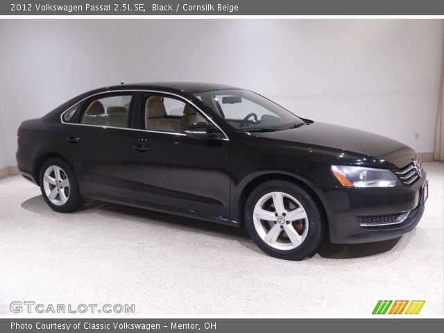 2012 Volkswagen Passat 2.5L SE in Black