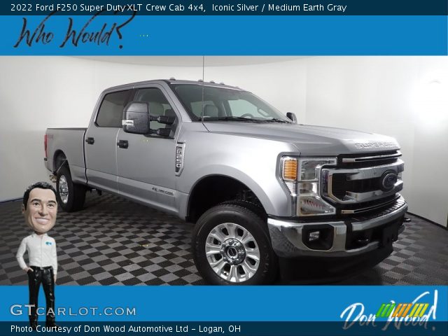 2022 Ford F250 Super Duty XLT Crew Cab 4x4 in Iconic Silver